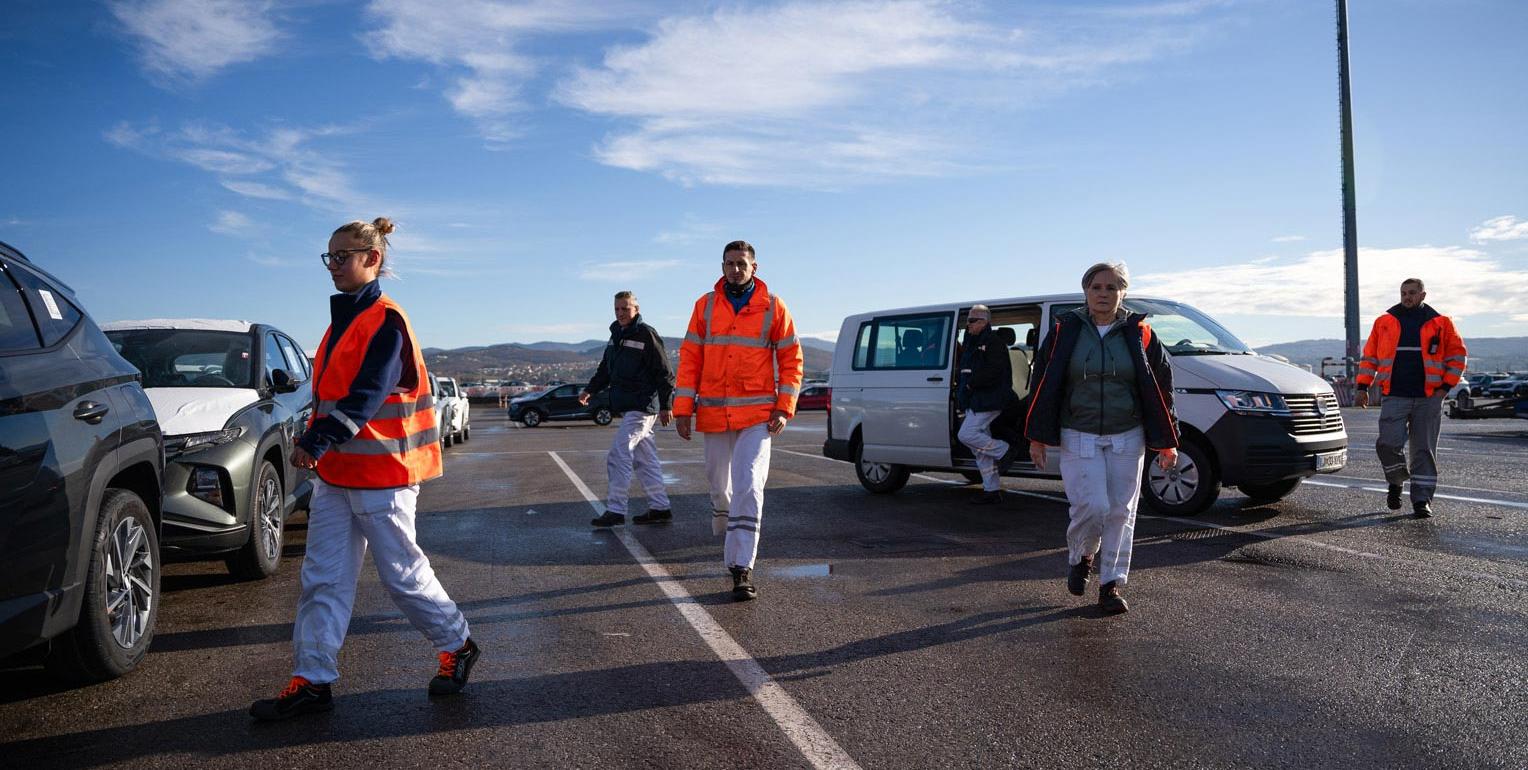 Epada pretovarjanje vozil