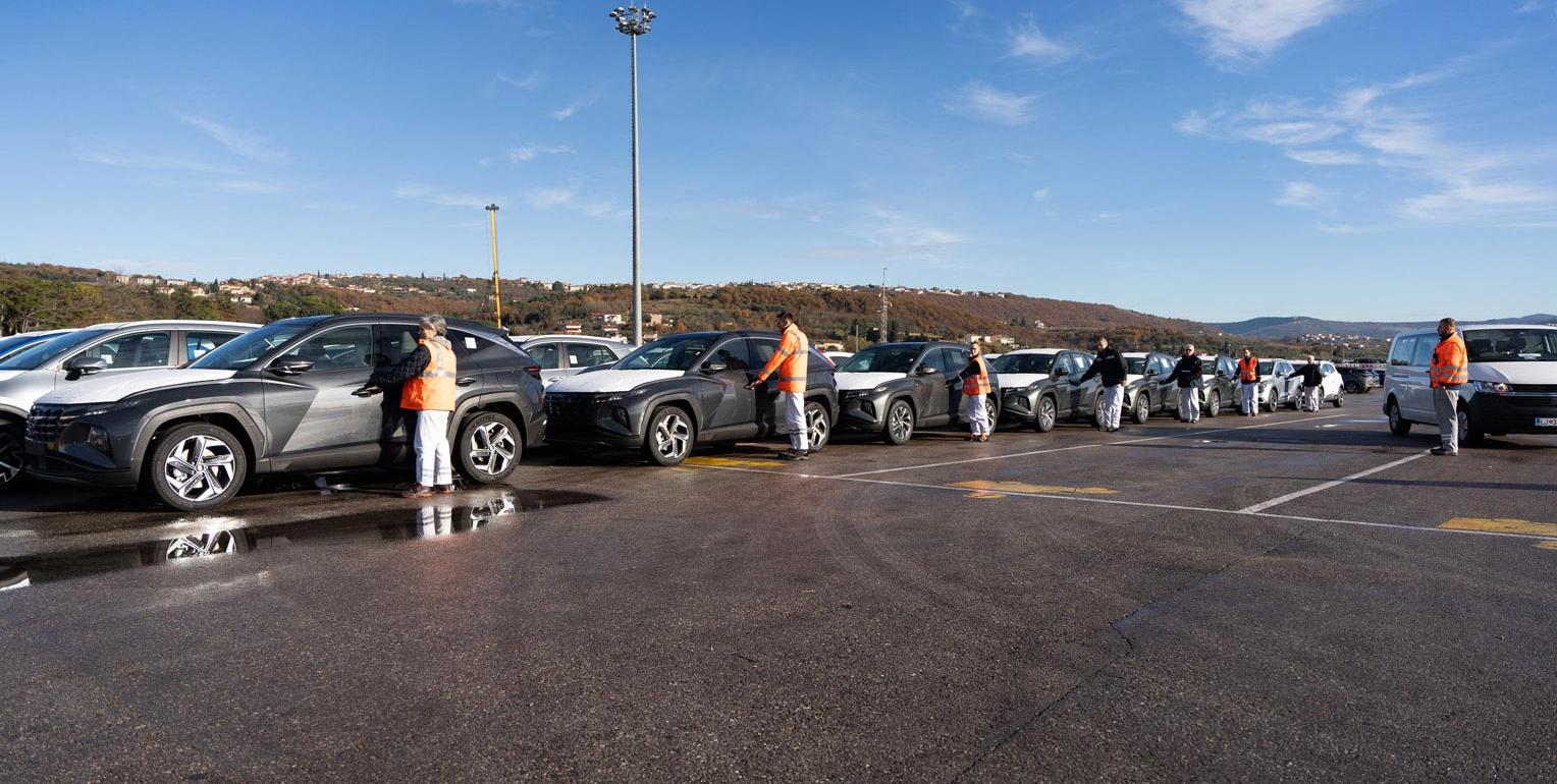 Epada pretovarjanje vozil